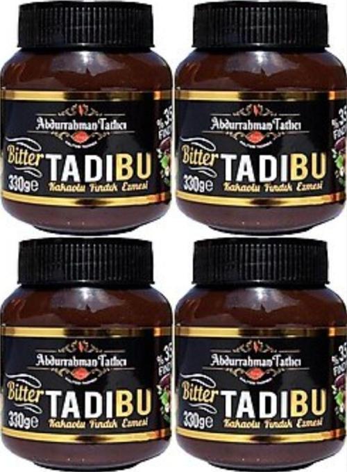 Tadıbu Bitter Kakaolu Fındık Ezmesi 4 Adet 330 gr