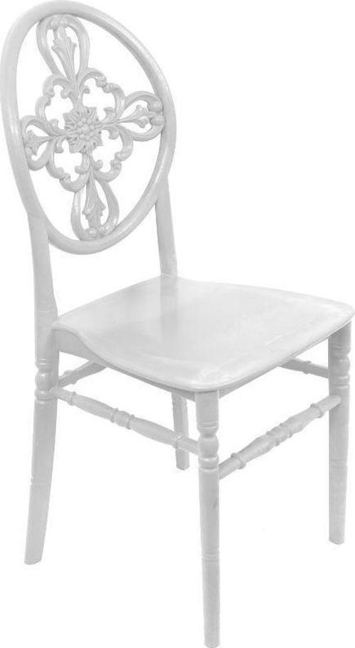 Karmen Düğün Sandalyesi Model 6 (6 Adet) Beyaz