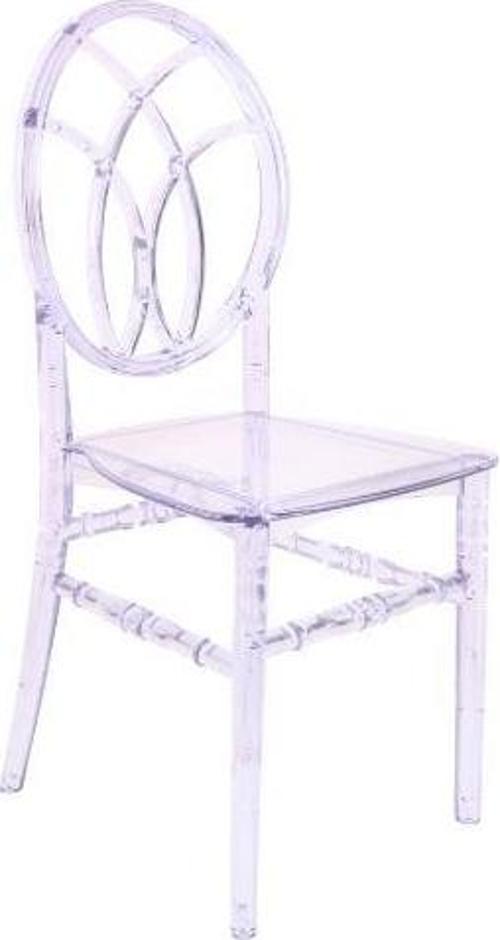 Karmen Şeffaf Kırılmaya Dayanıklı Sandalye Model 11 (1 Adet)