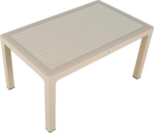 90x150 Elit Rattan Masa (Camlı) ÇÖLBEJİ