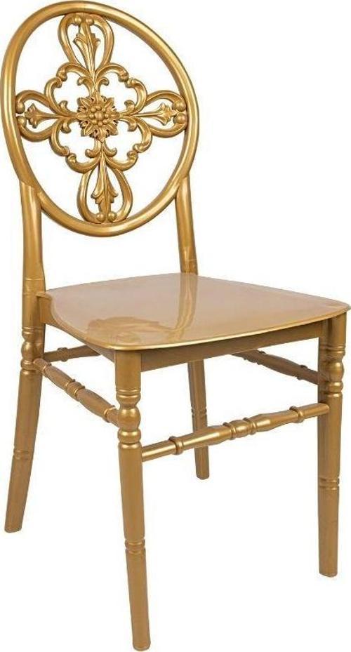 Riva Sandalye D Modeli Gold