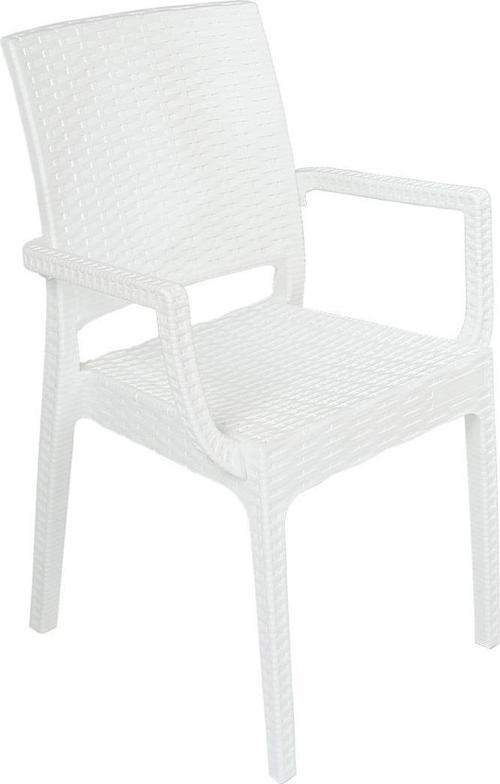 Elit Rattan Koltuk  (2 Adet) BEYAZ