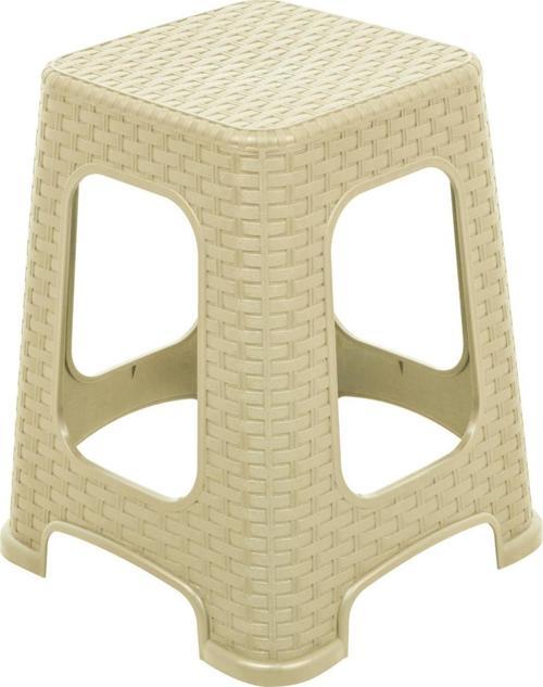 Sağlam Plastik Karizma Rattan Tabure Çölbeji