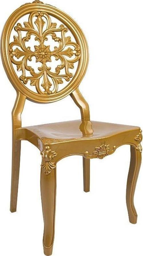 Diva Sandalye C Modeli (6 Adet) Gold