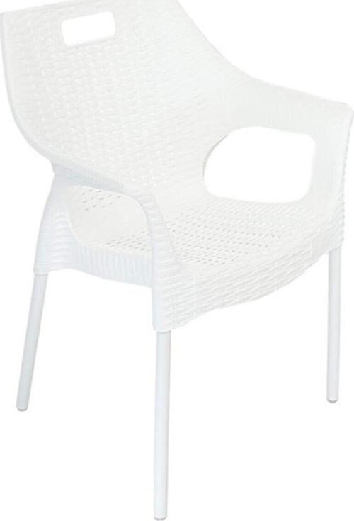 Star Rattan Koltuk Beyaz