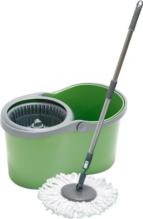 Plastik Döner Başlıklı Vileda Mop Set Yeşil