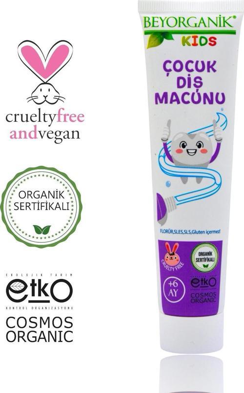 ORGANİK Çocuk Diş Macunu 75gr