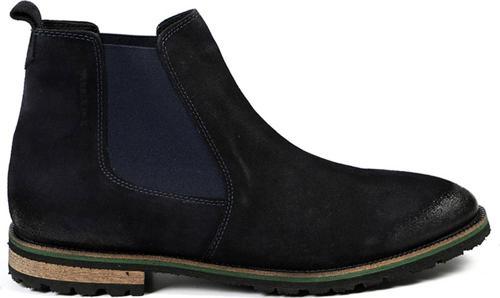 Hakiki Deri  Lacivert Süet Outdoor Erkek Bot