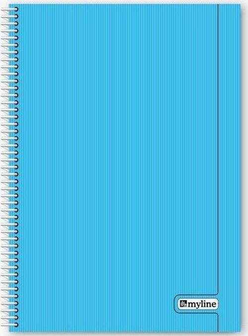 Nova A4 Plastik Kapak 60 Yaprak Çizgili Defter