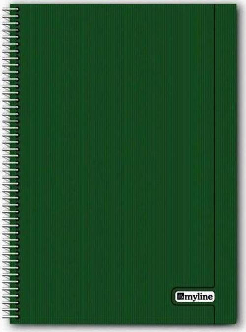 Nova A-4 P.P Kapak 60Yp Çizgili Koyu Yeşil