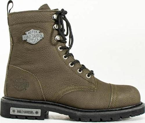 Harley Davidson Colmar Yeşil  Erkek Bot 