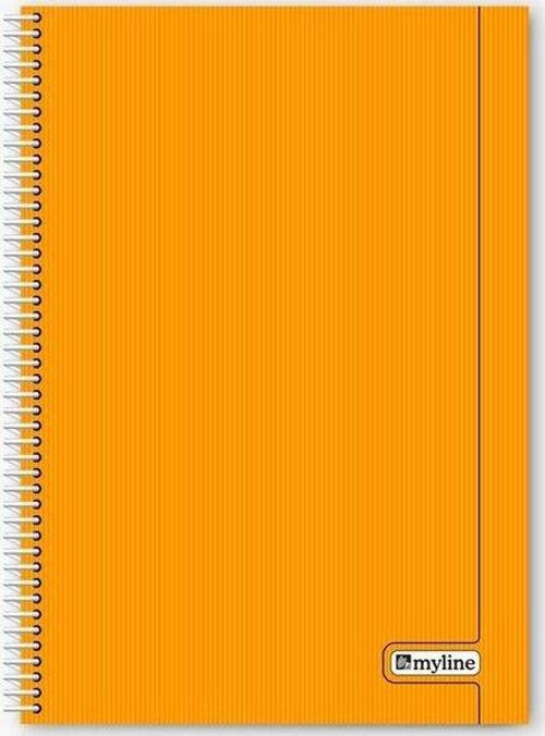 Nova A4 Plastik Kapak 60 Yaprak Kareli Defter