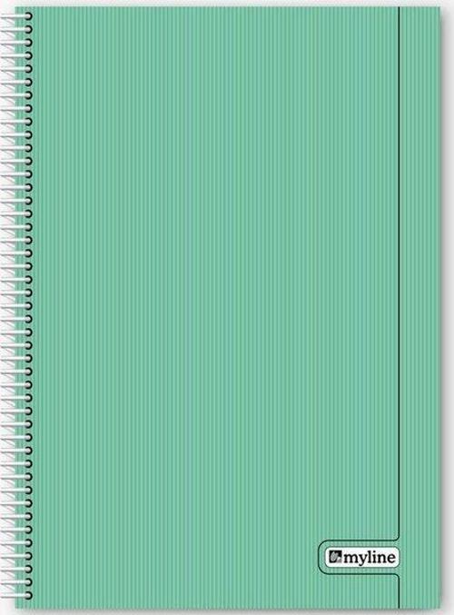 Nova A4 Plastik Kapak 60 Yaprak Kareli Defter