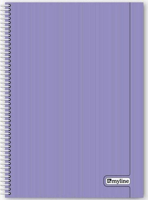 Nova A4 Plastik Kapak 60 Yaprak Kareli Defter