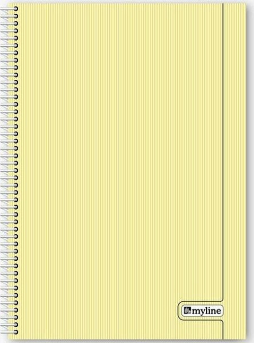 Nova A4 Plastik Kapak 60 Yaprak Kareli Defter