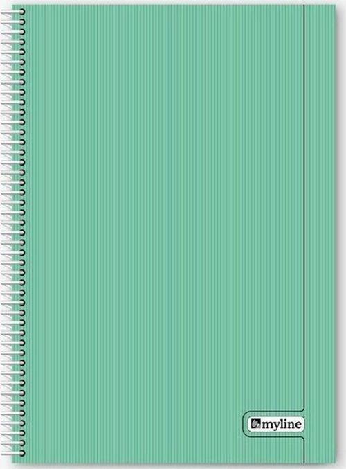 Nova A4 Plastik Kapak 72 Yaprak Çizgili Defter