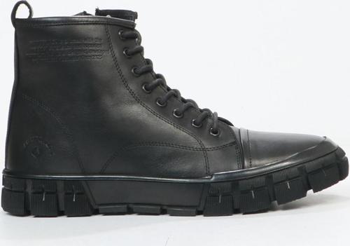 Sanoro Hakiki Deri Siyah Outdoor Erkek Bot