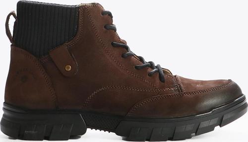 Joven Hakiki Deri Kahve Torje Outdoor Erkek Bot