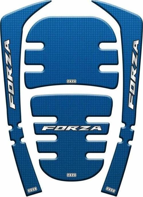 Tank Pad Set 4 Parça 002 Mavi Honda Forza 250 2021-2024