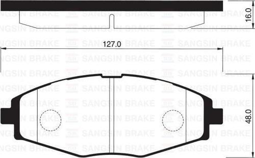ÖN FREN BALATA DAEWOO LANOS 1.5L 1.6L KLAT 97-05 / MATIZ 0.8L 1.0L M200 M250 KLYA 98-