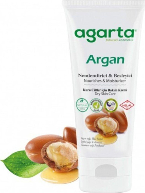 Doğal Argan Besleyici Nemlendirici Cilt Kremi 75Ml 2 Adet