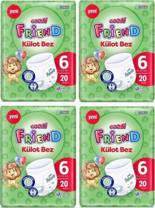 Goon Friend Külot Bez 6 Beden 20 X 4 Adet