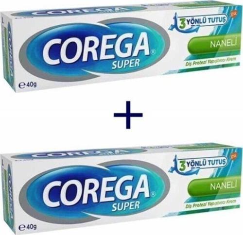 Diş Protez Yapıştırıcı Krem 40 Gr. Naneli - 2 Adet