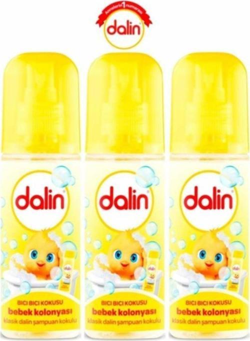 Bebek Kolonyası 150Ml (Bıcı Bıcı Kokusu) Klasik 3 Lü Set