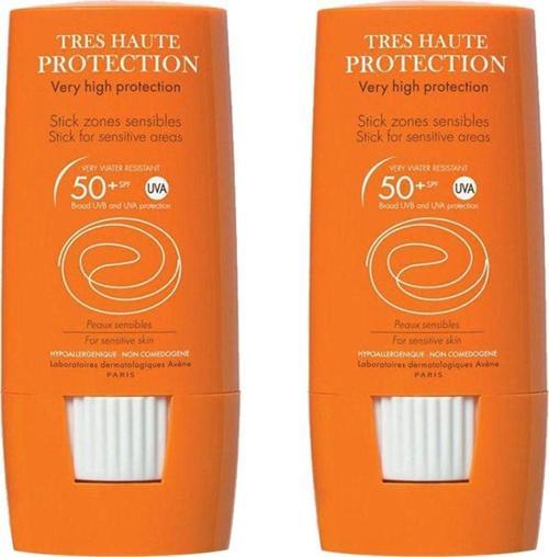 Thermale Stick Zones Sensible Spf 50+ Hassas Bölgeler İçin Güneşten Koruyucu Stick 8 G 2 Adet
