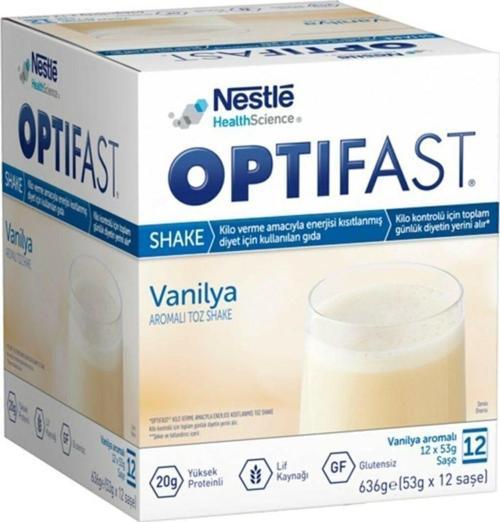 Optifast Milk Shake Vanilyalı 12 Saşe