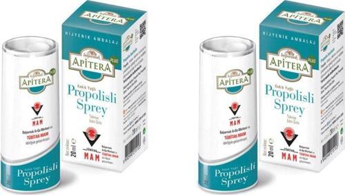 Apitera Plus Kekik Yağlı Propolisli Sprey 20 Ml 2 Adet