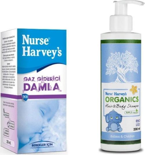 Gaz Giderici Damla 20 Ml+Organik Bebek Şampuanı 200 Ml