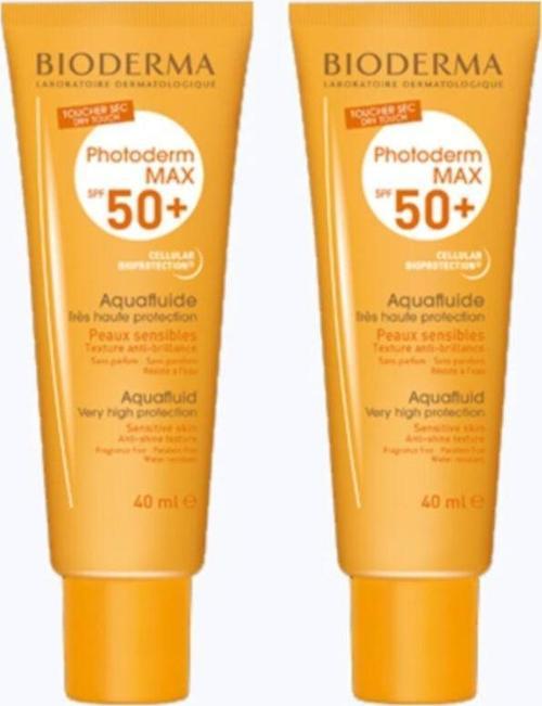 2 Kutu Set Photoderm Max Aquafluid Spf 50 Güneş Kremi 40 Ml Glb20200409001