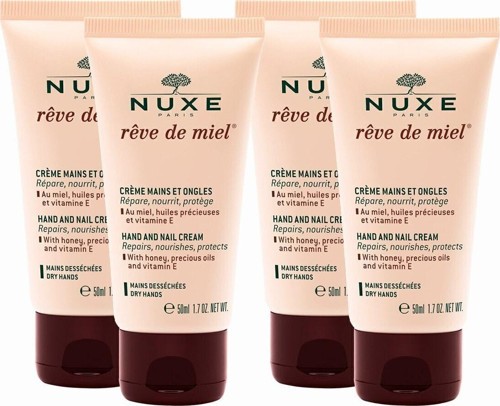 Reve De Miel Hand And Nail Cream El Ve Tırnak Bakım Kremi 50Ml 4 Adet