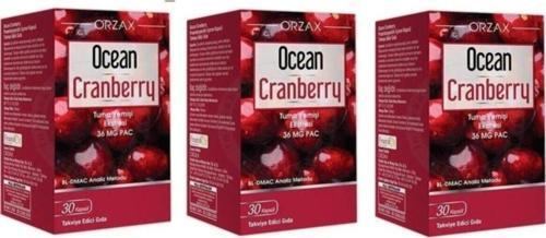 Cranberry 30 Kapsül X 3 Adet