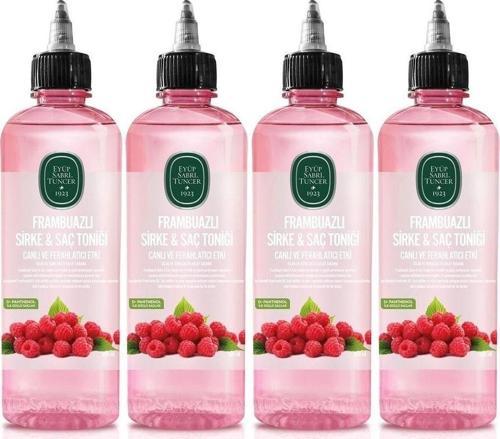 Frambuazlı Sirke Saç Toniği 500Ml 4'Lü Set