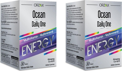 Daily One Energy 30 Tablet X 2 Adet