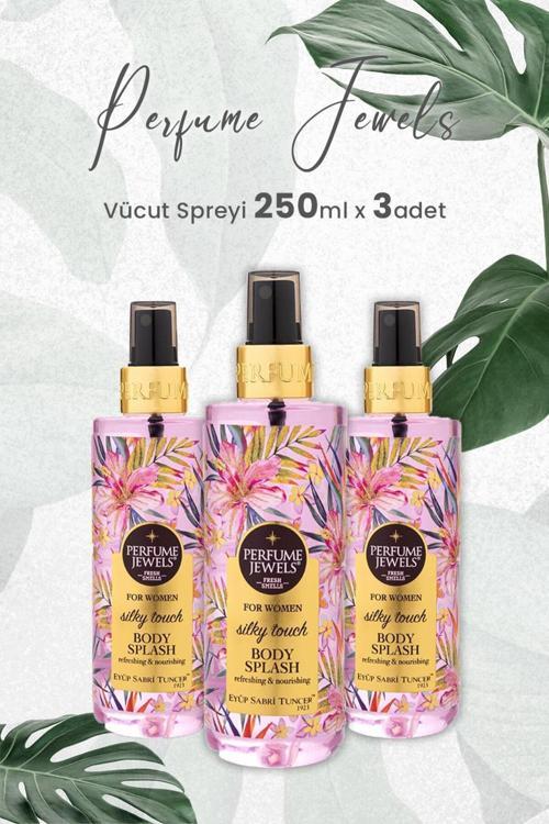 Pj Body Splash Silky Touch 250 Ml X 3 Adet