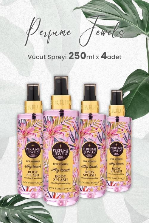 Pj Body Splash Silky Touch 250 Ml X 4 Adet