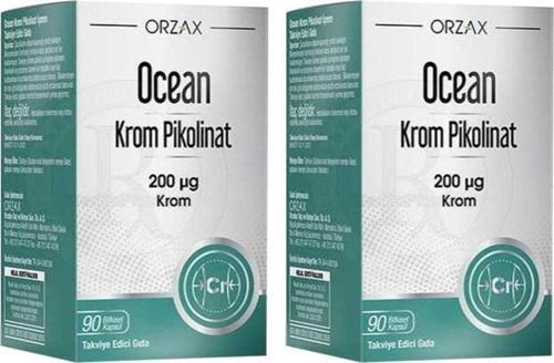 Krom Pikolinat 200 Mcg 90 Kapsül 2 Kutu