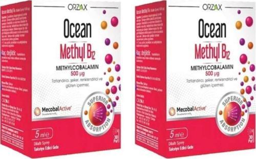 Methyl B12 Sprey 500 Mcg 5 Ml 2 Adet
