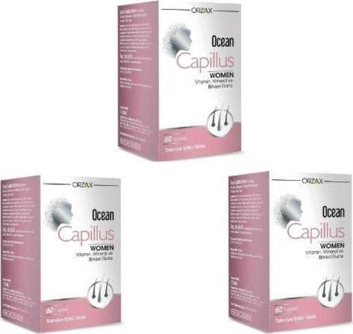 Orzax Capillus Women 60 Tablet X 3