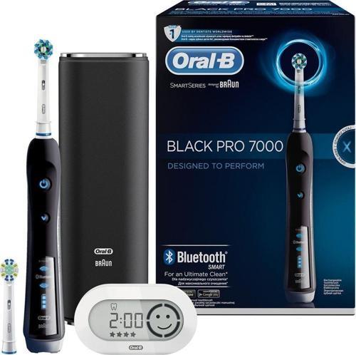 Smartseries Siyah Pro 7000 Şarj Edilebilir Diş Fırçası 4210201134558