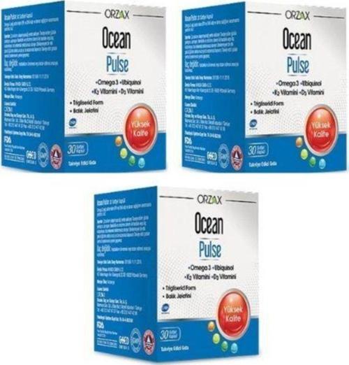Orzax Pulse 30 Kapsül X 3