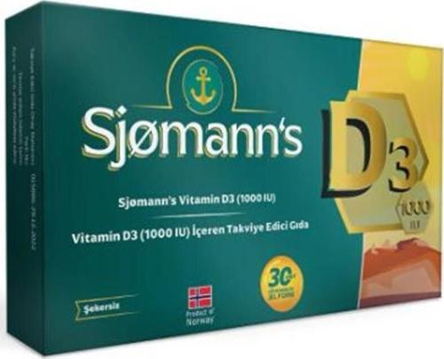 Vitamin D3 1000Iu 30 Çiğneme Tableti
