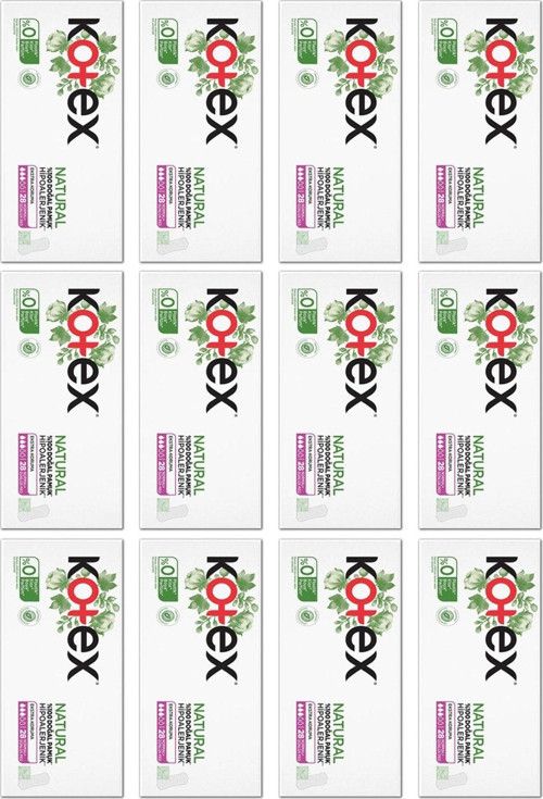 Natural Günlük Ped Normal 28 Adet X 12 Paket