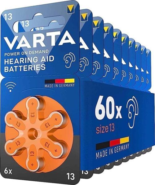 13 Numara Işitme Cihazı Pili (60 Adet - 10 Paket)