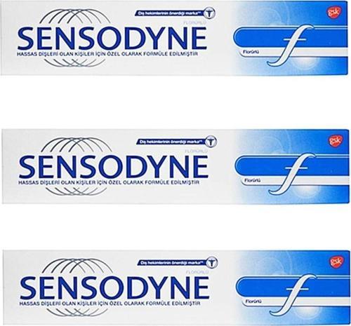 Florürlü Diş Macunu 100 Ml 3 Adet