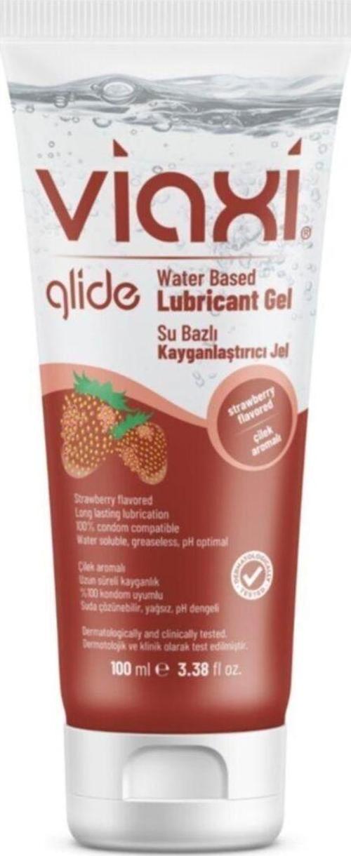 Glide Çilek Aromalı Çilekli Kayganlaştırıcı Jel 100 Ml