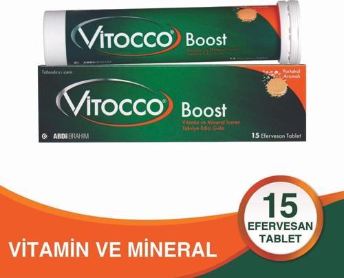 Boost Vitamin Ve Mineral 15 Efervesan Tablet